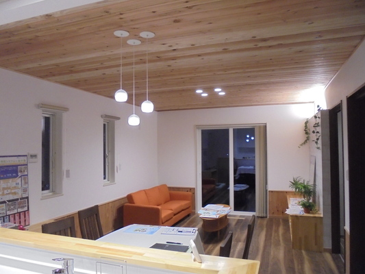 エアコン1台で全館冷房中