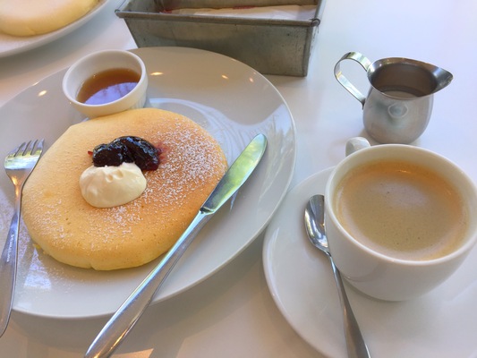 パンケーキと焼肉