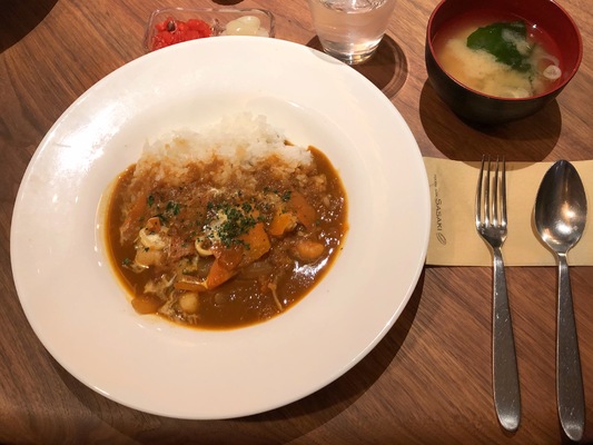 カレーでポカポカ