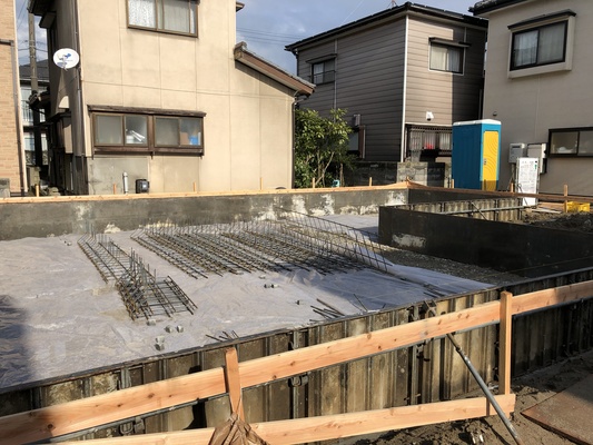 高熱と着工と大雪