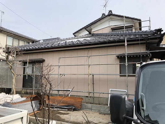 解体工事スタート