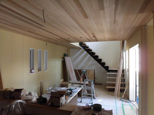 レッドシダ―の羽目板