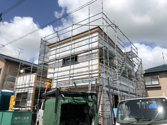 上棟式と現場進捗状況