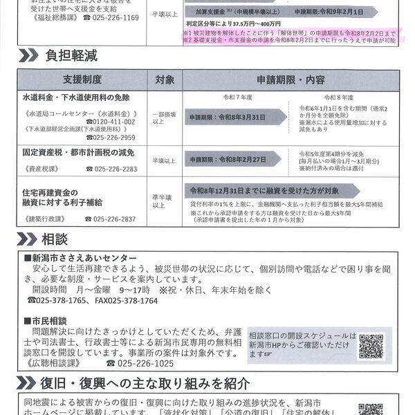 支援制度の申請期限が近づいてきています｜スタッフブログ｜光英住宅