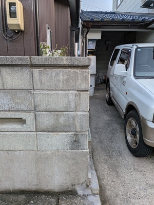 久しぶりの震災修繕工事です