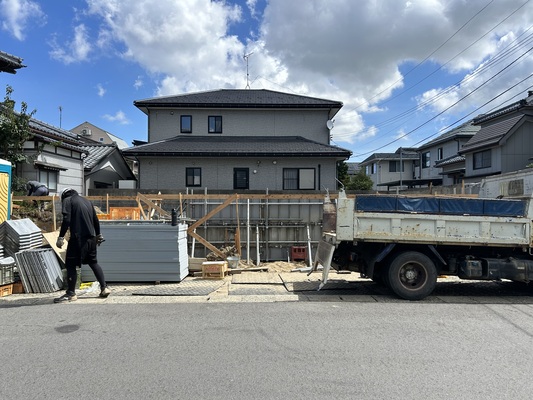 女池の現場