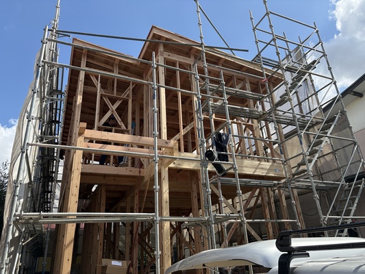 外壁タイルを採用した住まい