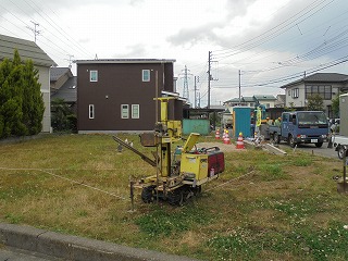新発田市御幸町 進行中