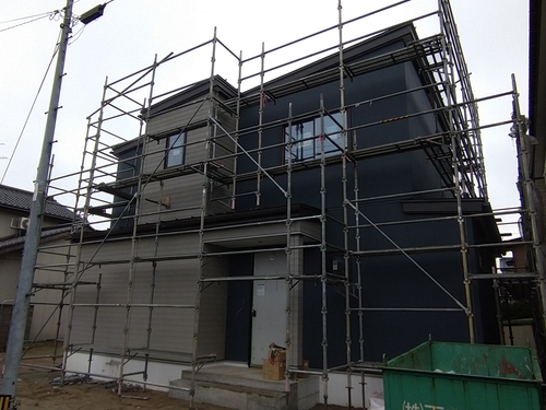 西区寺尾の現場状況です