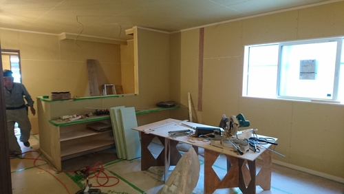 新潟市東区小金台　リフォーム現場②