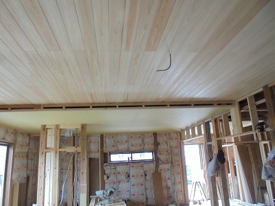 新潟市　リフォーム　仕上げ中