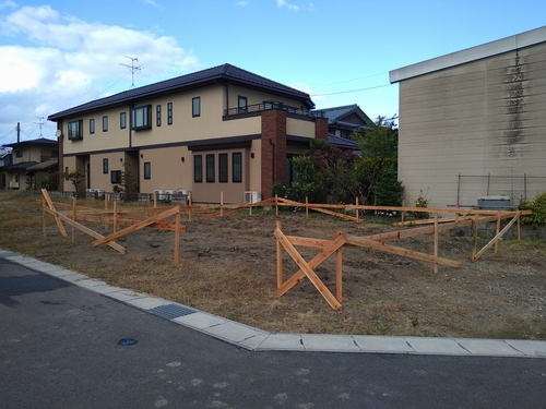 江南区の現場が着工いたしました。