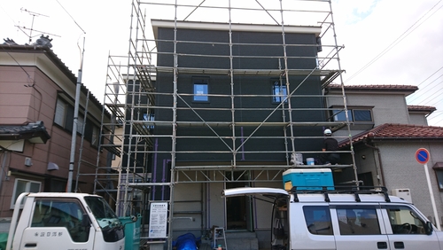 新潟市の施工現場！