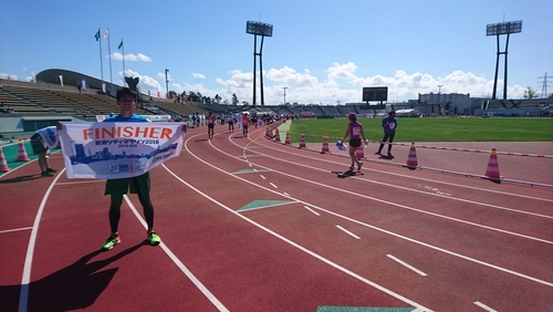 鉄骨階段とシティマラソン！！