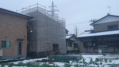 江南区にて上棟式！！