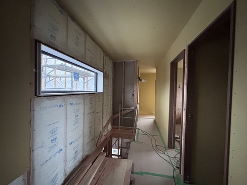 秋葉区の新築現場