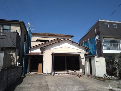 小針の現場が始まりました。