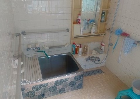 UBが設置された、江南区のリフォーム現場